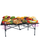 Сгъваема маса за къмпинг риболов и тераса 118х55см